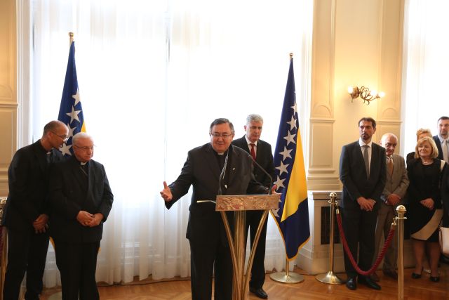 Zahvala sudionicima organizacije posjeta pape Franje Bosni i Hercegovini