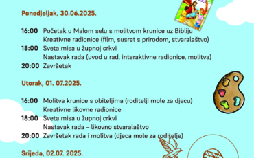 Bugojno: Dječje ljeto kod sestara u Malom selu