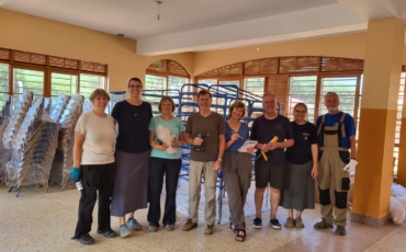 Postavljanje namještaja u Osnovnoj školi sv. Klara u Rwentobu